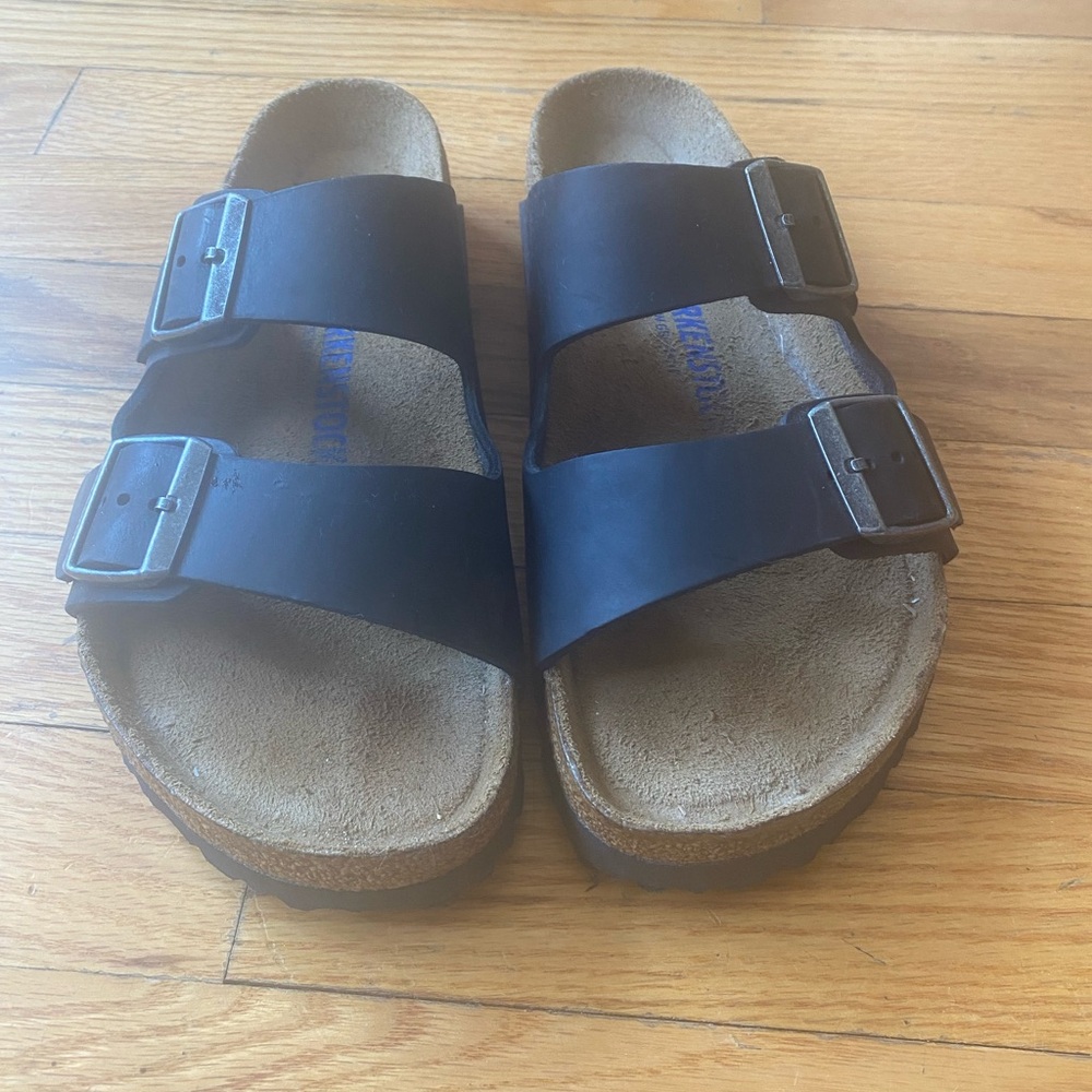 Black Double Strap Birkenstock Sandal